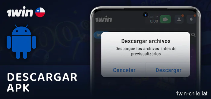 Descarga la aplicación 1Win en tu teléfono Android