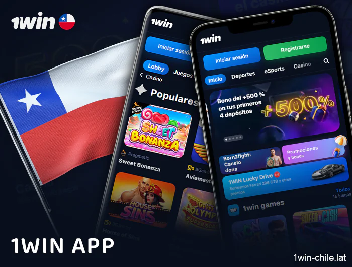 Aplicaciones 1Win Chile para iOS y Android: descargar