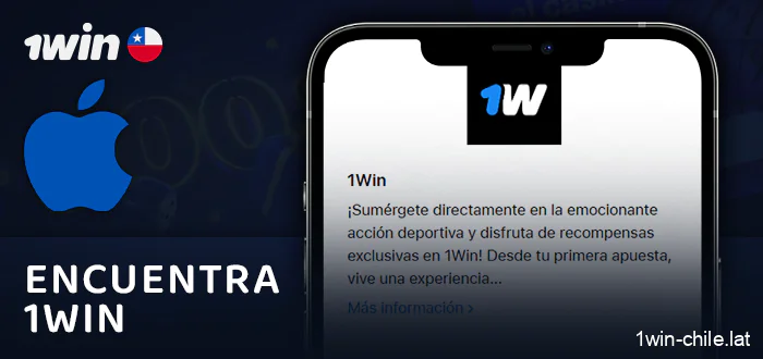 Busca la aplicación 1Win en la tienda de aplicaciones