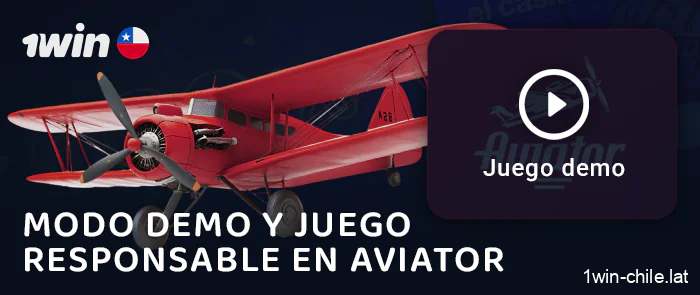 Juego gratuito en Aviator en el casino online 1Win