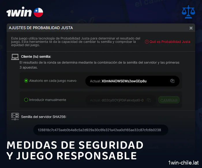 Seguridad de las apuestas en Aviator en el casino 1Win: sobre el juego responsable