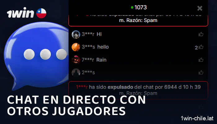 Chat en vivo para los jugadores de Aviator en el casino 1Win