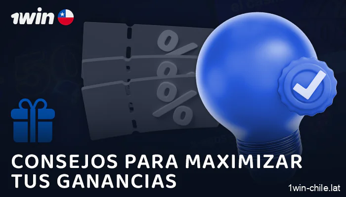 Consejos para usar bonos y códigos promocionales en 1Win