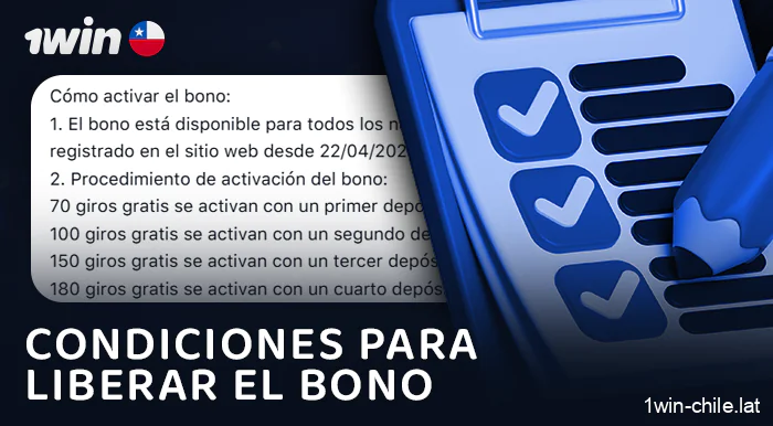 Condiciones para canjear bonificaciones en el sitio web 1Win