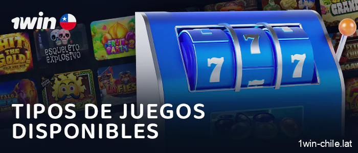 Qué tipos de juegos de casino hay en el sitio web 1Win