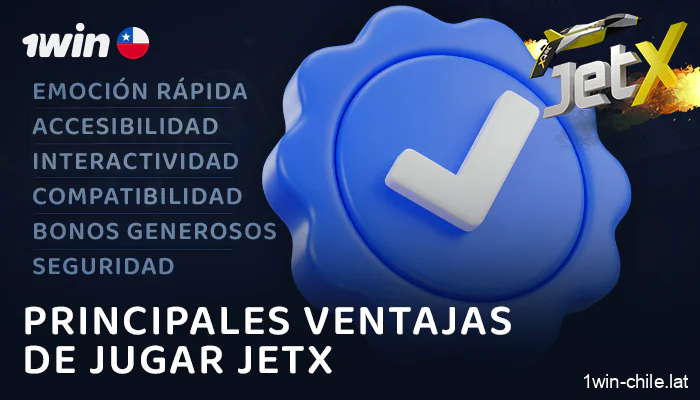 Las ventajas de jugar a Crash Jet X en la página web 1Win