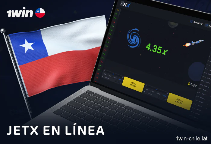 Juego Crash JetX en el casino online 1Win