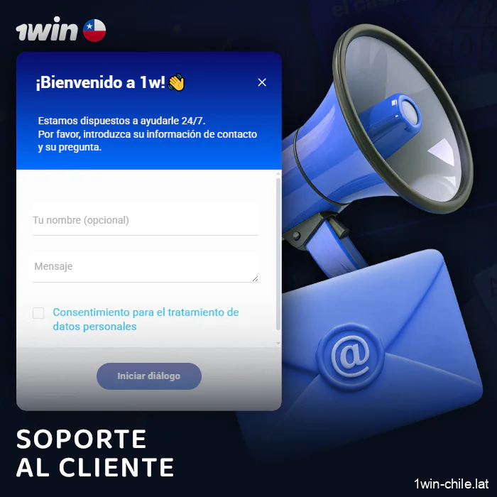Servicio de atención al cliente de 1Win: formas de contacto