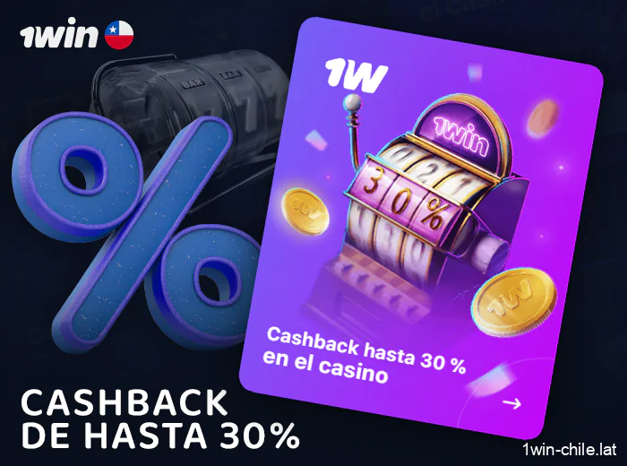Juega en el casino online 1Win y obtén un reembolso de hasta el 30 %.