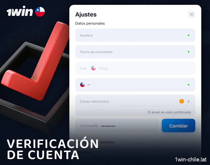 Verificación de identidad en el sitio web 1Win: cómo pasar la verificación