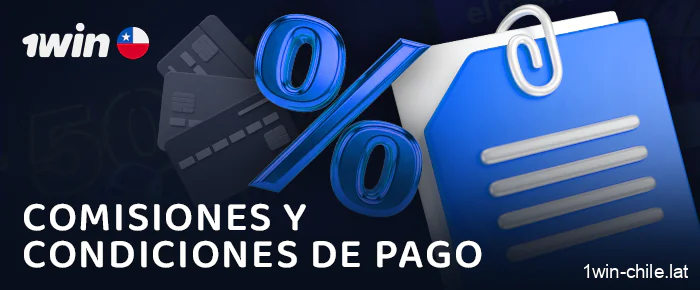 Condiciones y comisiones para los pagos en el casino 1Win