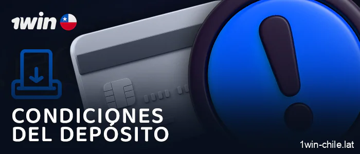 Condiciones para recargar la cuenta en el sitio web 1Win