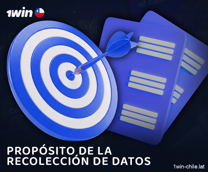 El objetivo de recopilar datos de los usuarios en el sitio web 1Win