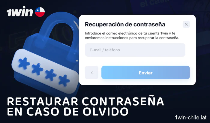 Cómo recuperar el acceso a la cuenta 1Win: guía