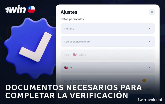 Cómo pasar el proceso de verificación en el sitio web 1Win Chile