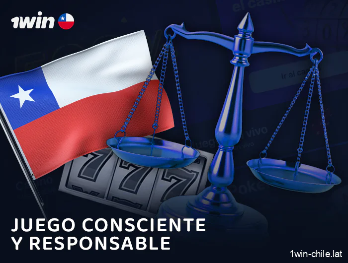 Juega de forma responsable en el casino online 1Win Chile