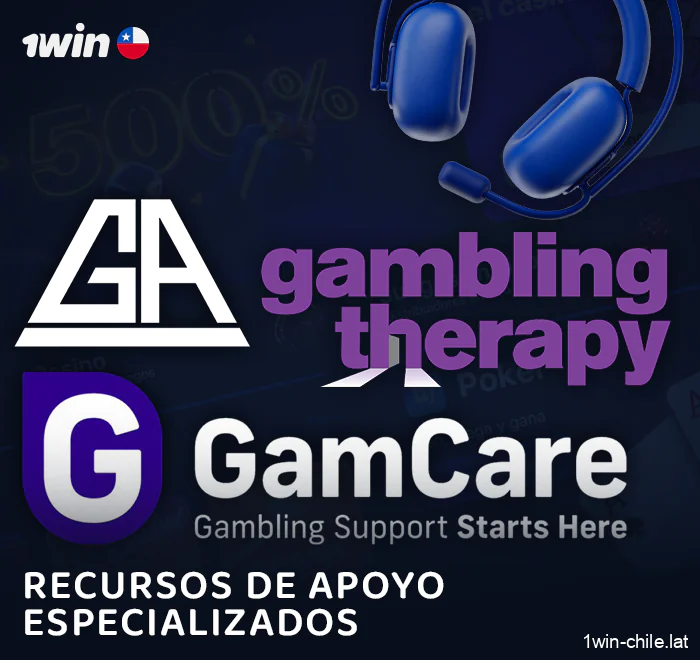 Servicios de apoyo para jugadores adictos: sitios web recomendados por 1Win